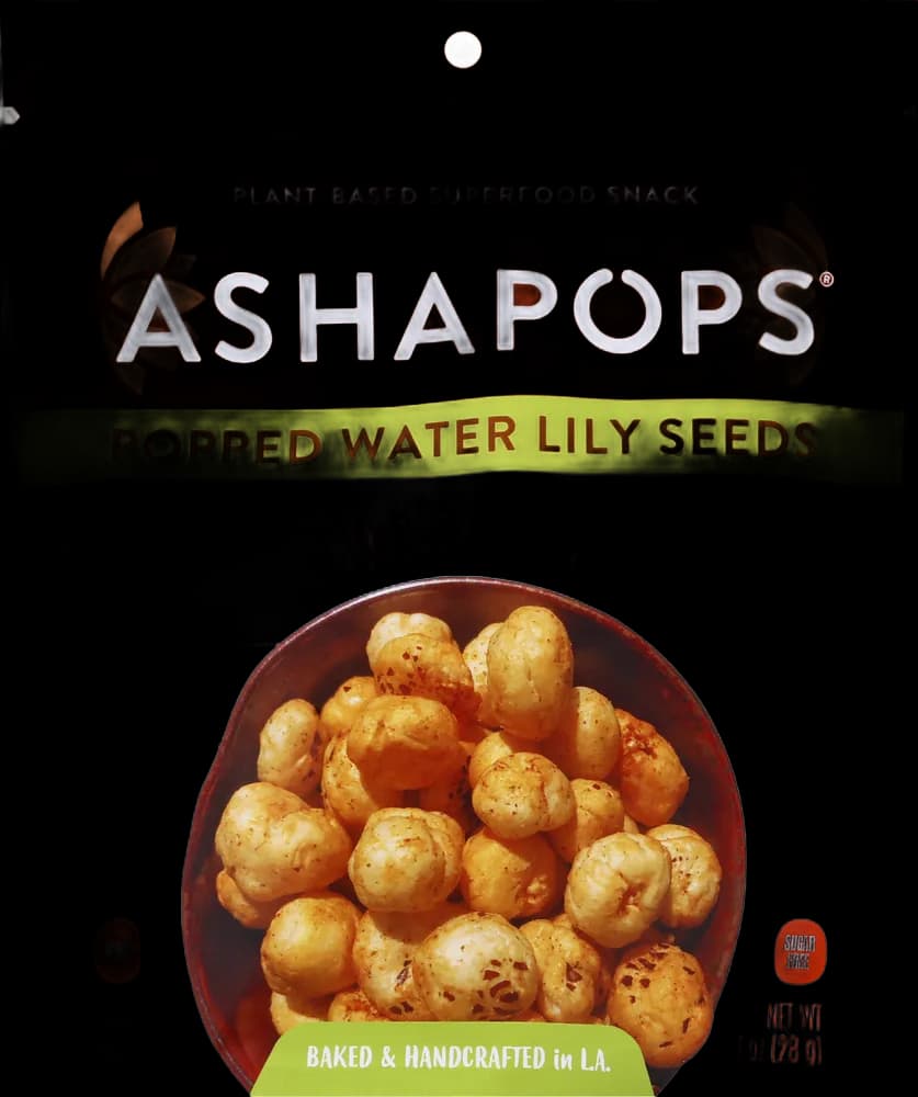 Ashapops Popped Water Lily Seeds, Chile Lime
