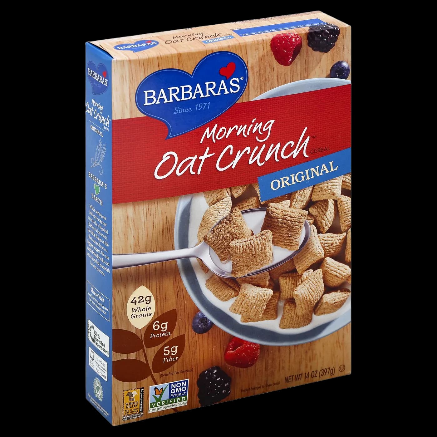 Barbara's Cereal, Original Morning, Oat Crunch