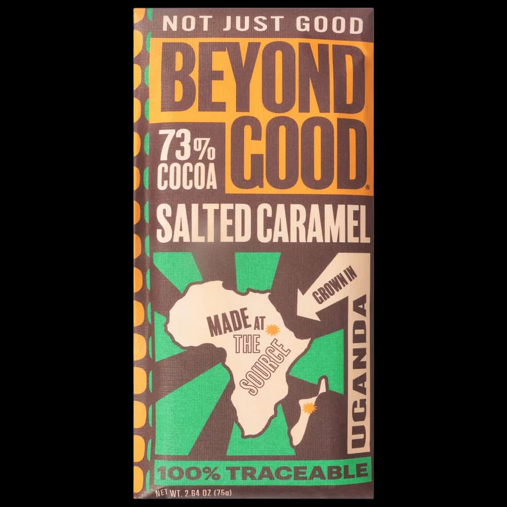Beyond Good Chocolate, Salted Caramel, 73% Cocoa