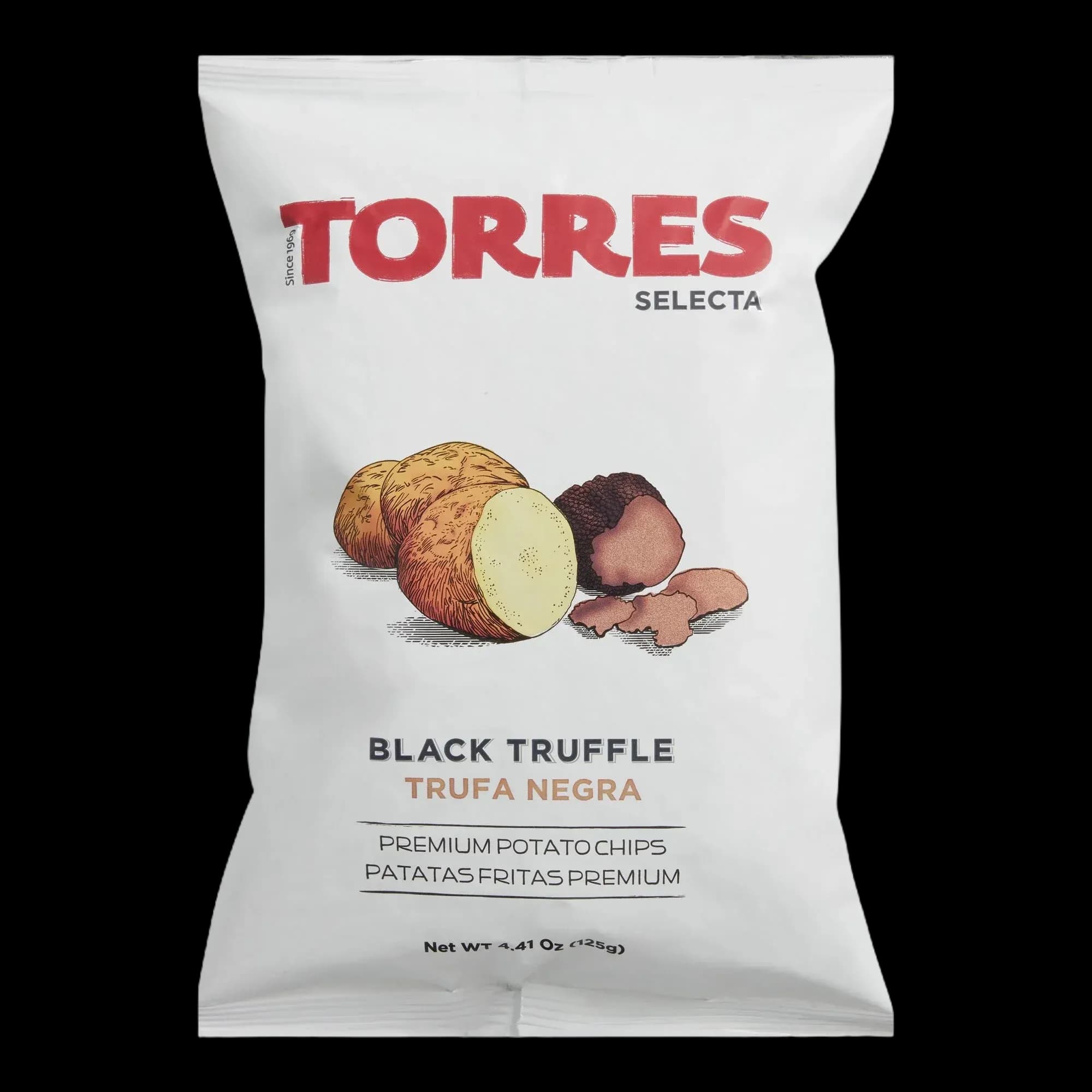 Torres Selecta Black Truffle Premium Potato Chips