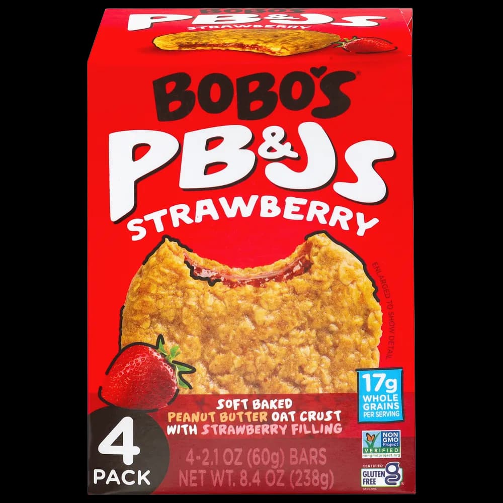 Bobo's Strawberry PB&Js