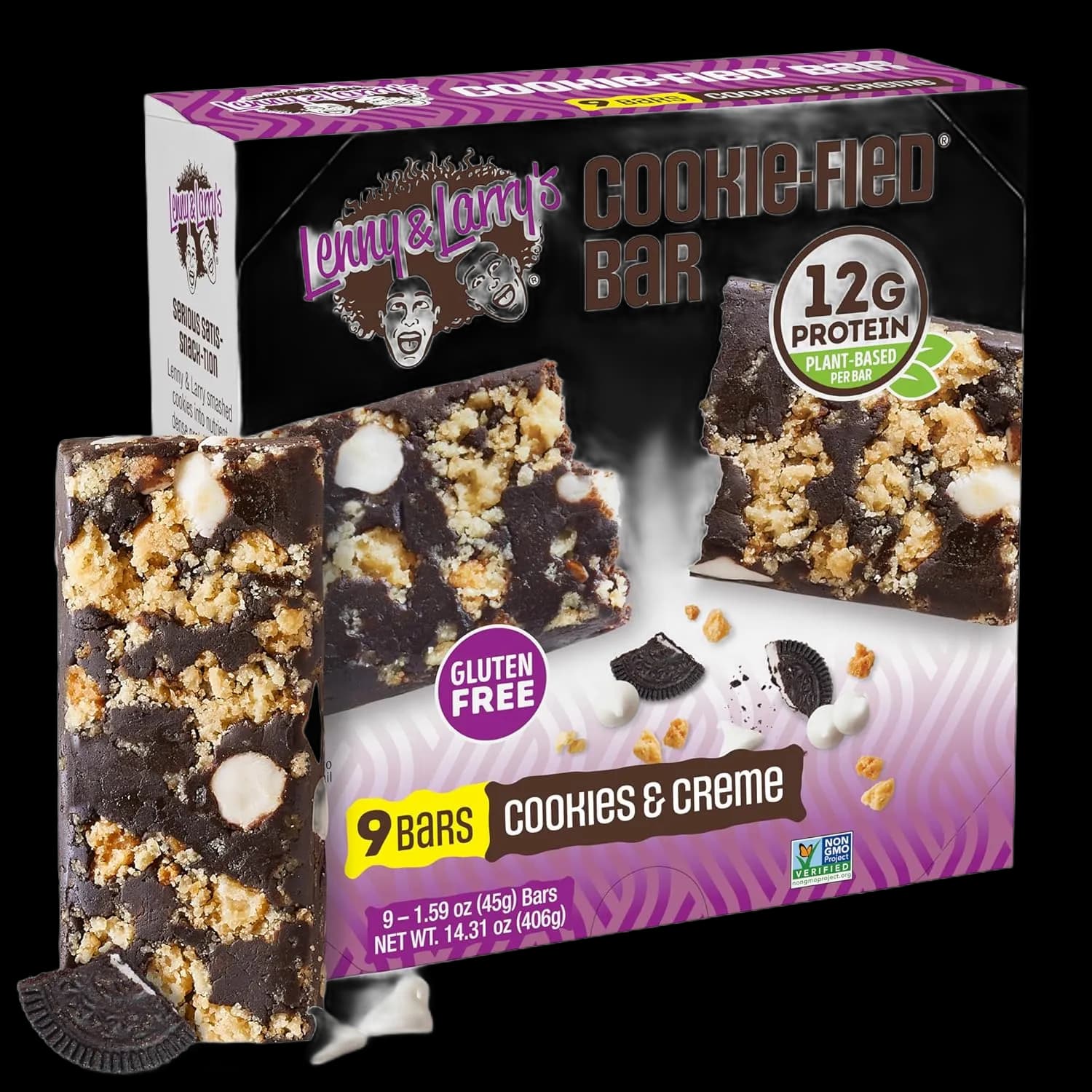 Lenny & Larry’s Cookie‑Fied Big Bar (Cookies & Creme)