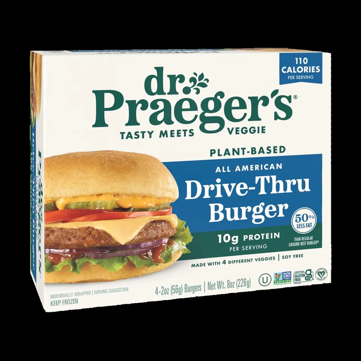 Dr. Praeger’s All American Drive‑Thru Burger