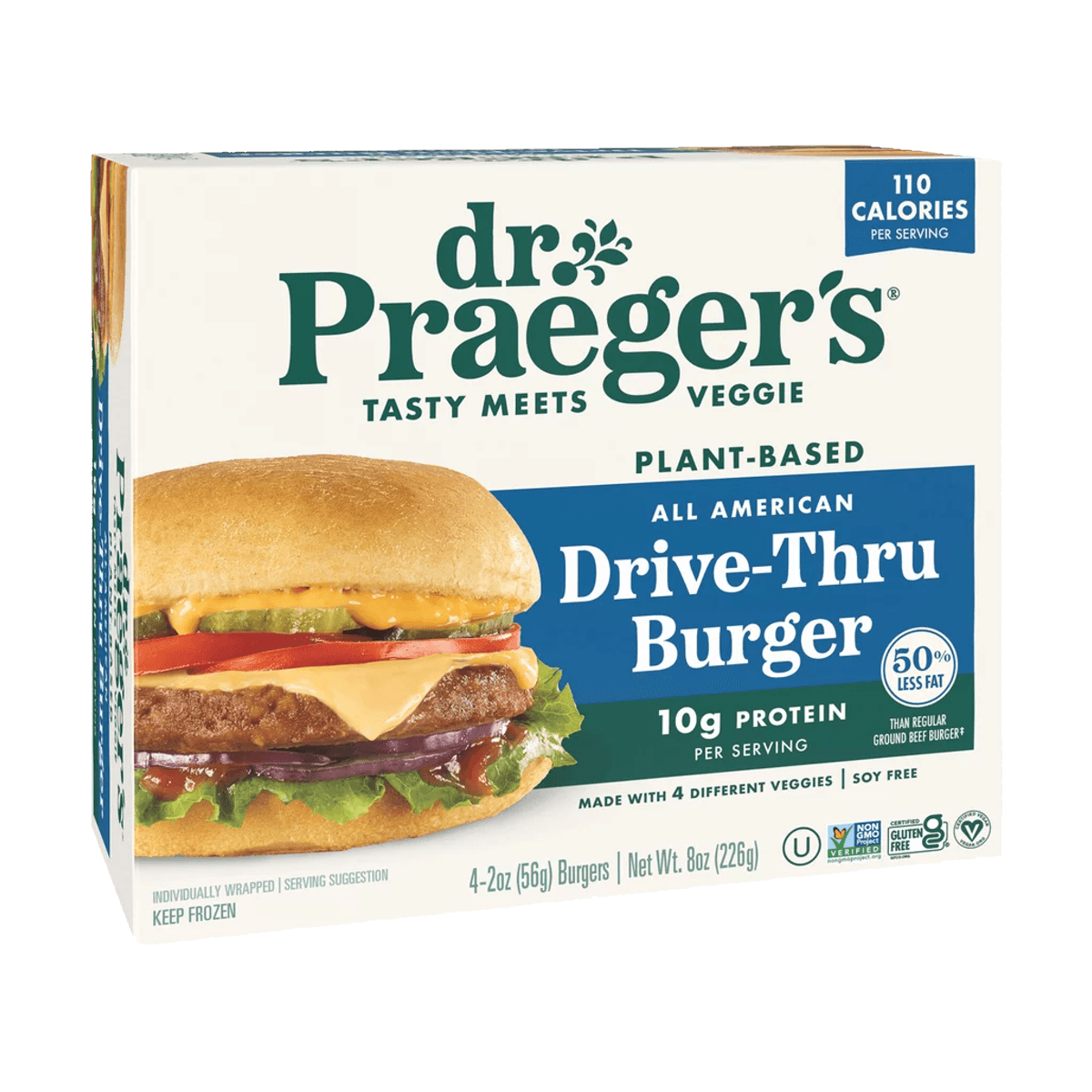 Dr. Praeger’s All American Drive‑Thru Burger