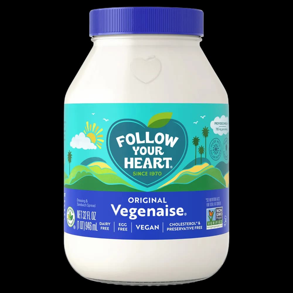 Follow Your Heart Vegenaise Dairy Free Vegan Original Mayo