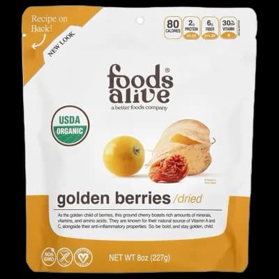 Foods Alive Organic Golden Berries, Dried