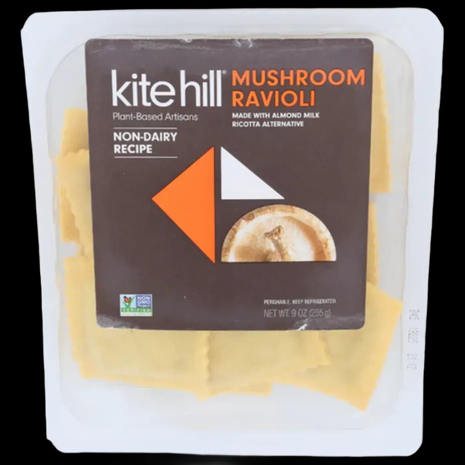 Kite Hill Plant-Based Mushroom Ravioli