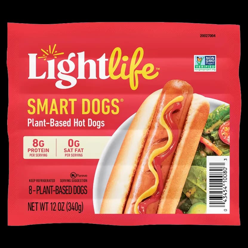 Lightlife Smart Dogs® Plant-Based Hot Dogs