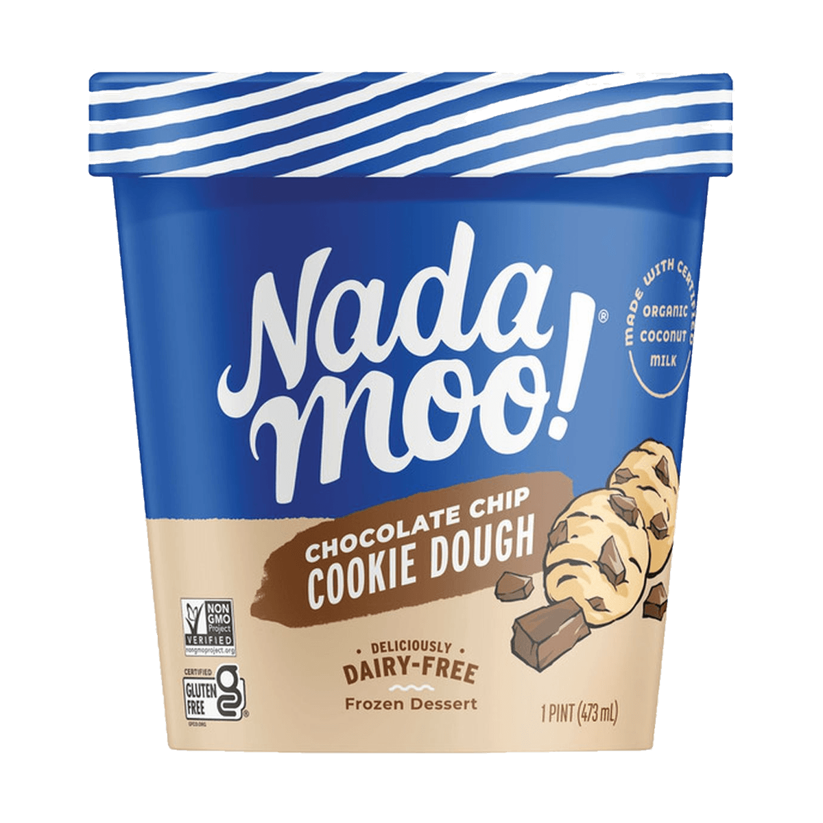 NadaMoo! Chocolate Chip Cookie Dough Frozen Dessert
