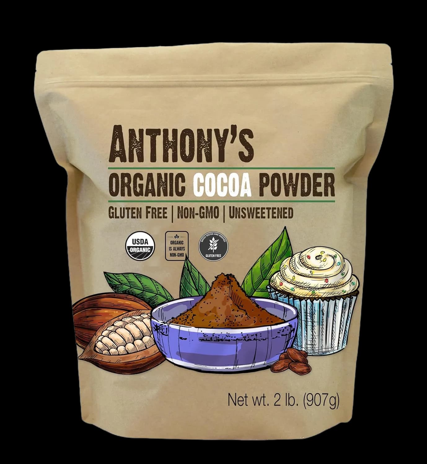 Anthony’s Organic Cocoa Powder