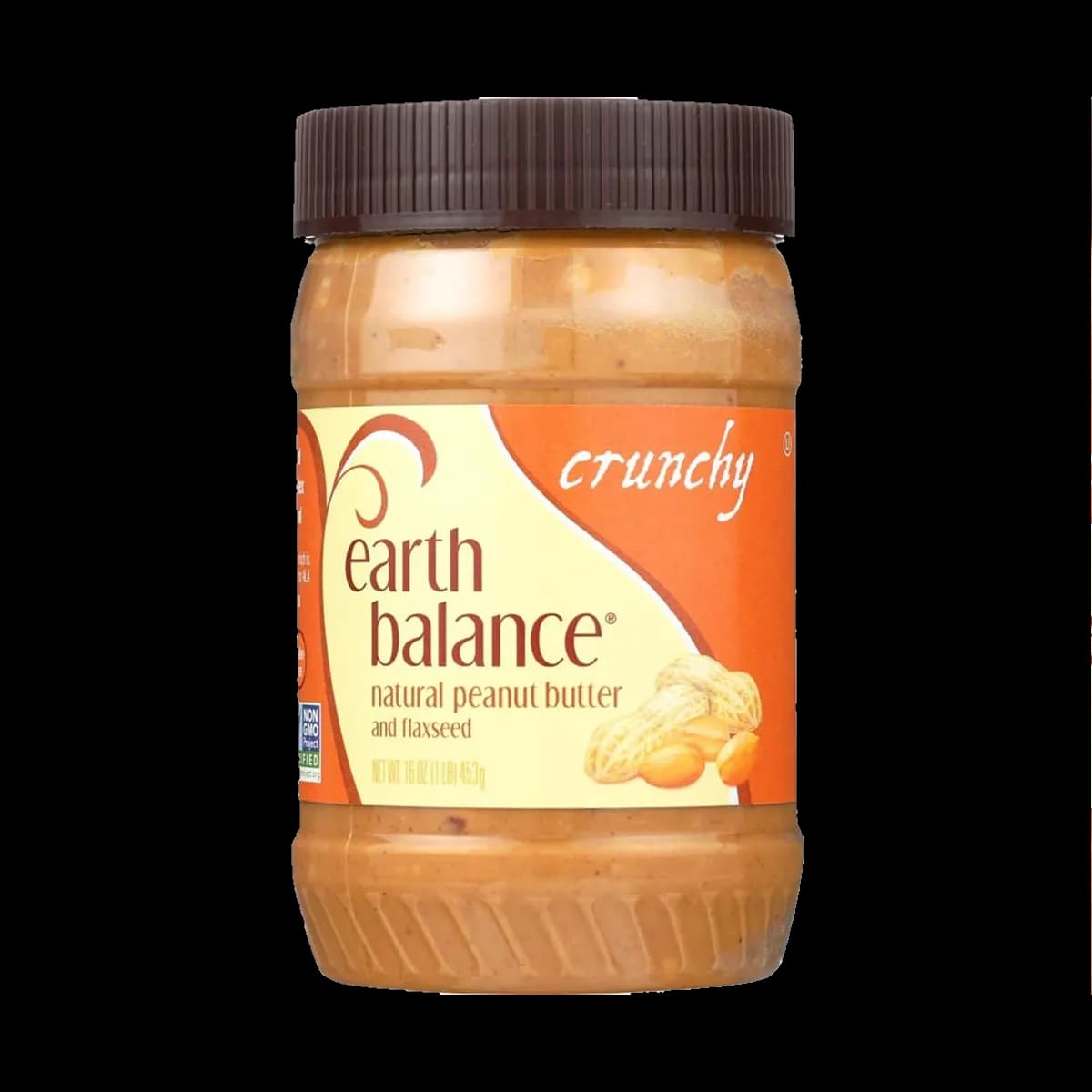 Earth Balance Crunchy Natural Peanut Butter with Flaxseed