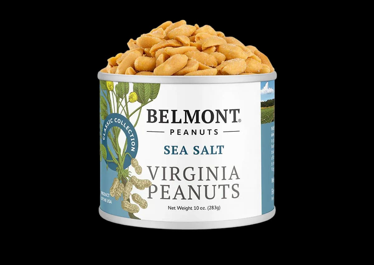 Belmont Peanuts Sea Salt Virginia Peanuts