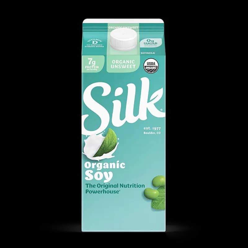 Silk Organic Unsweetened Soymilk