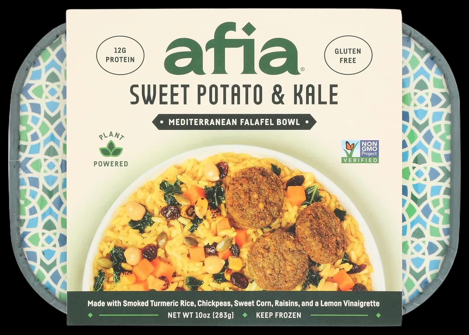 Afia Sweet Potato & Kale Mediterranean Falafel Bowl