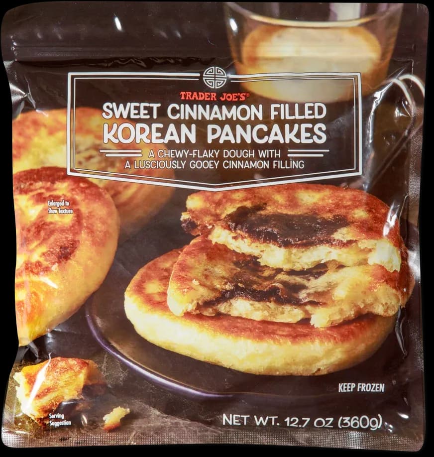 Sweet Cinnamon Filled Korean Pancakes (Trader Joe’s)