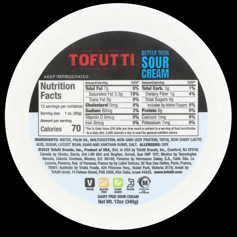 Tofutti Better Than Sour Cream