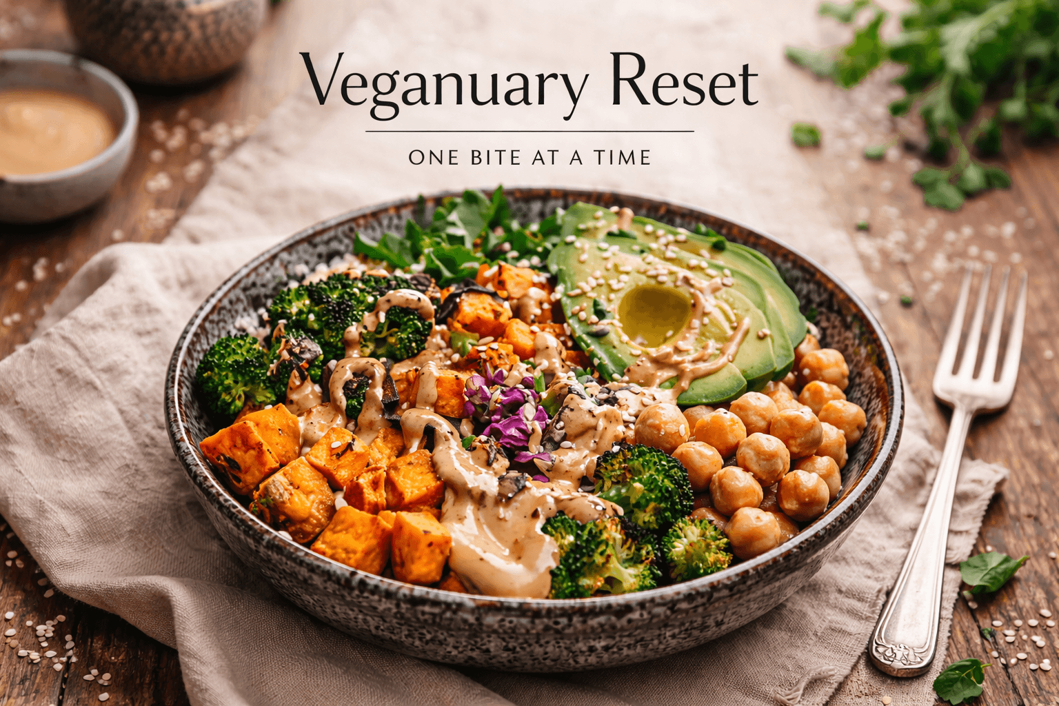A Gentle Vegan Reset for January — One Bite at a Time